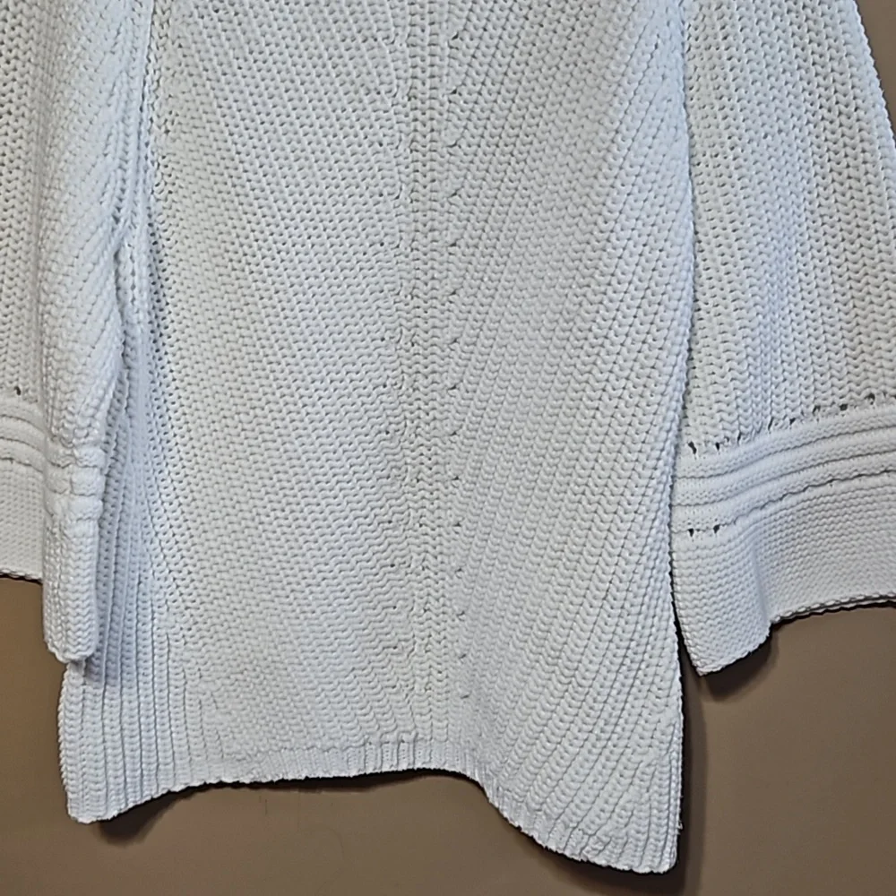 Anthropologie White Knit Sweater - Picture 4 of 13